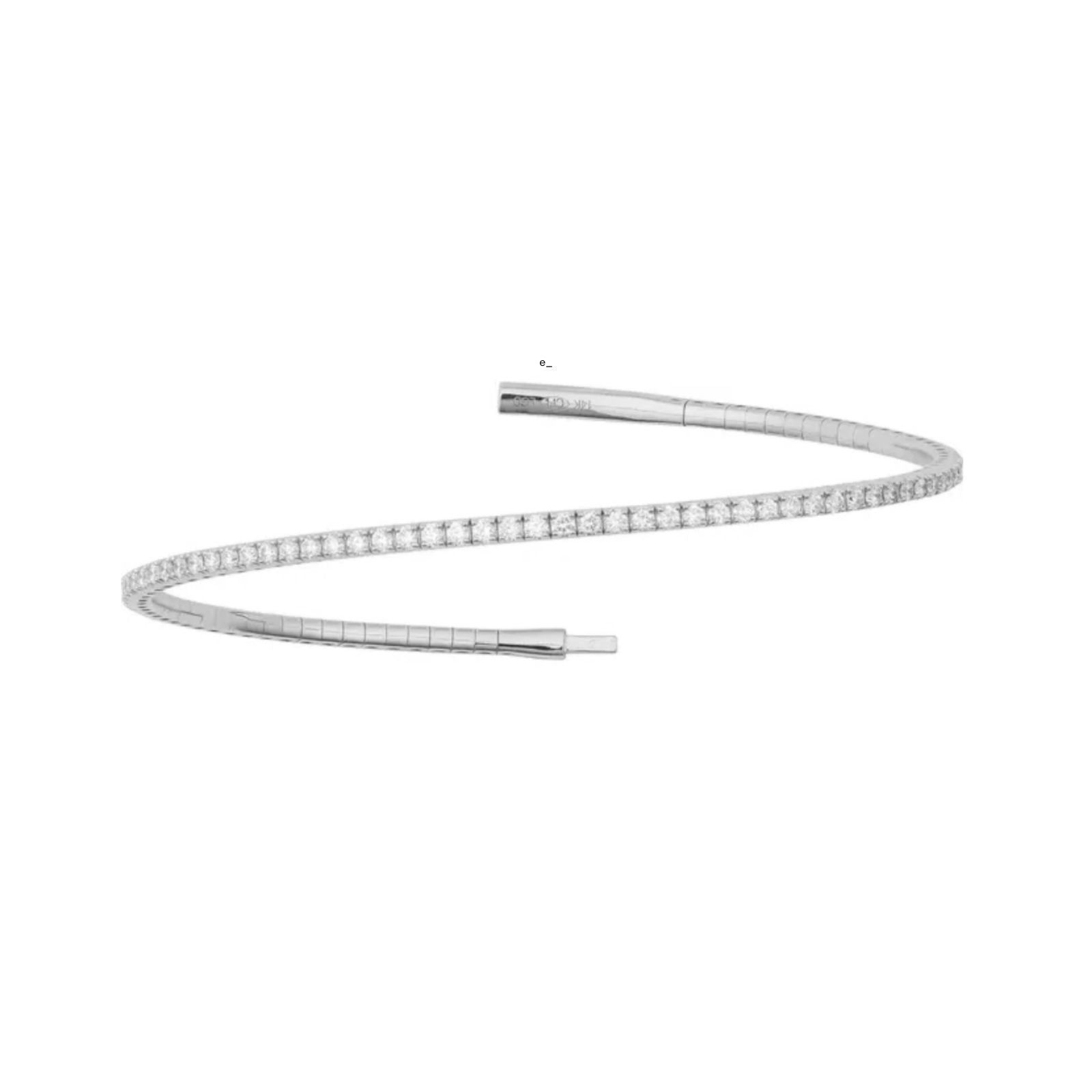 Flexible Diamond Tennis Bracelet - Camille Jewelry