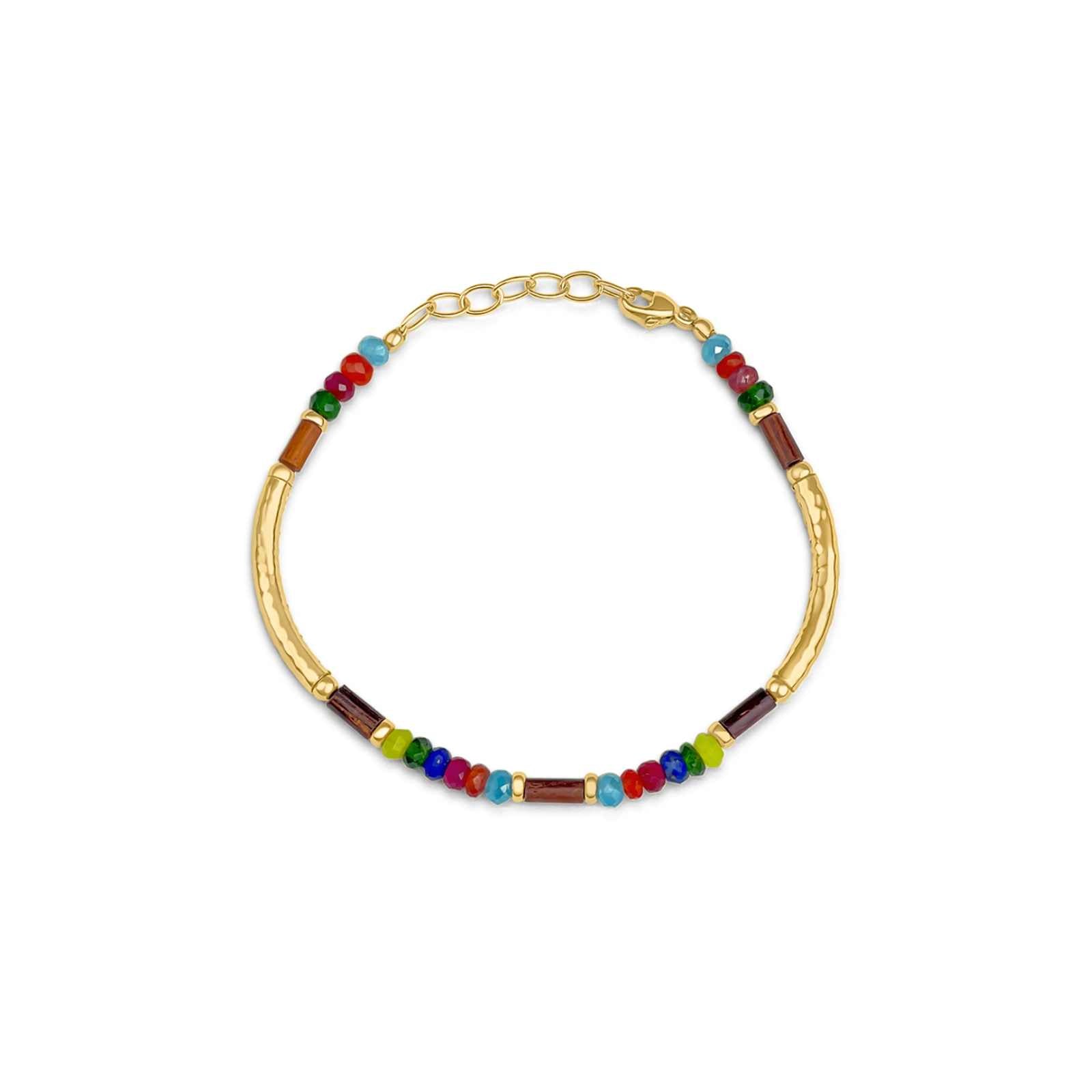 Multi Colored Beaded Bracelet - Camille Jewelry