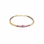 Tourmaline Gold Filled Beaded Bracelet - Camille Jewelry